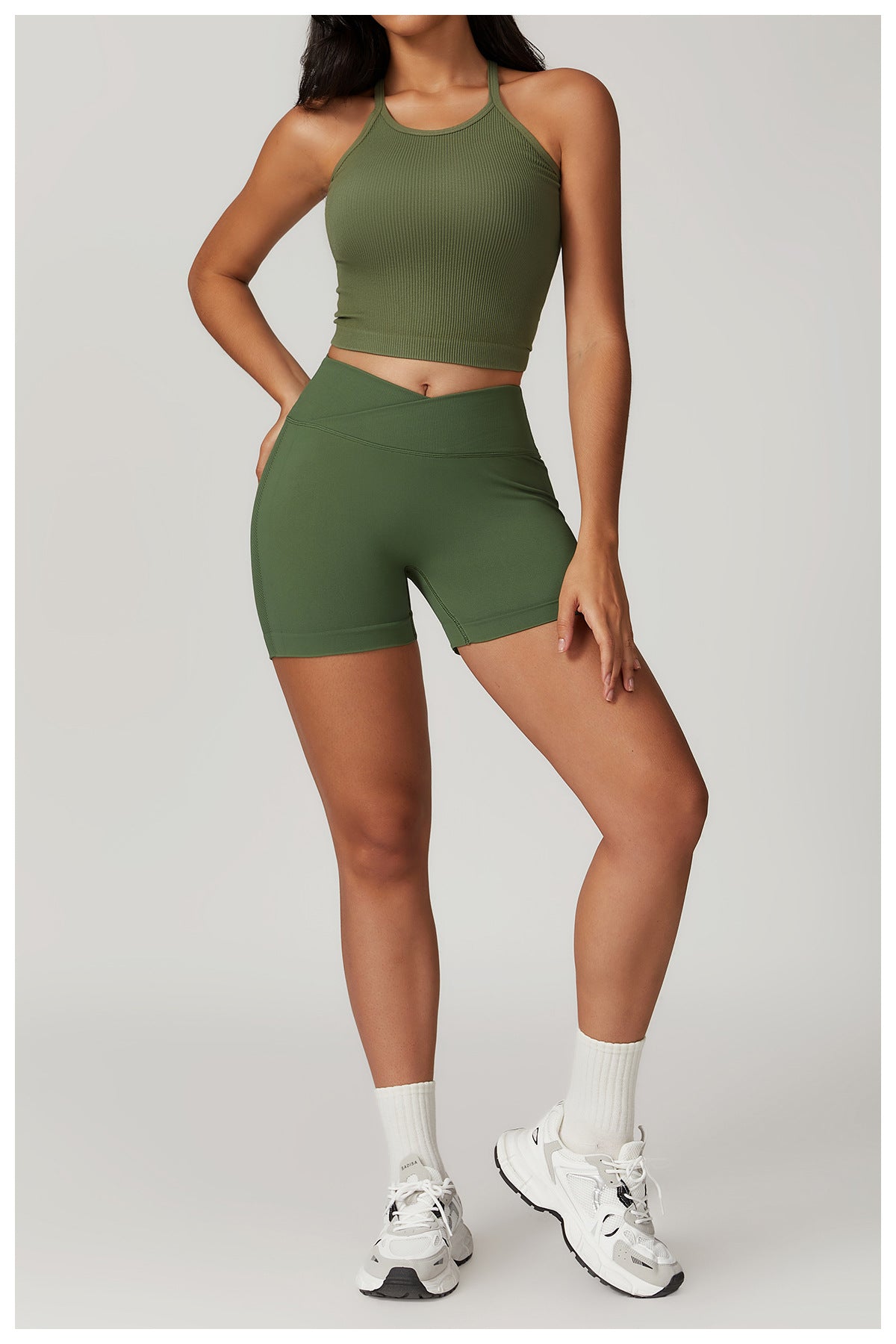 Crossover Sculpted Shorts