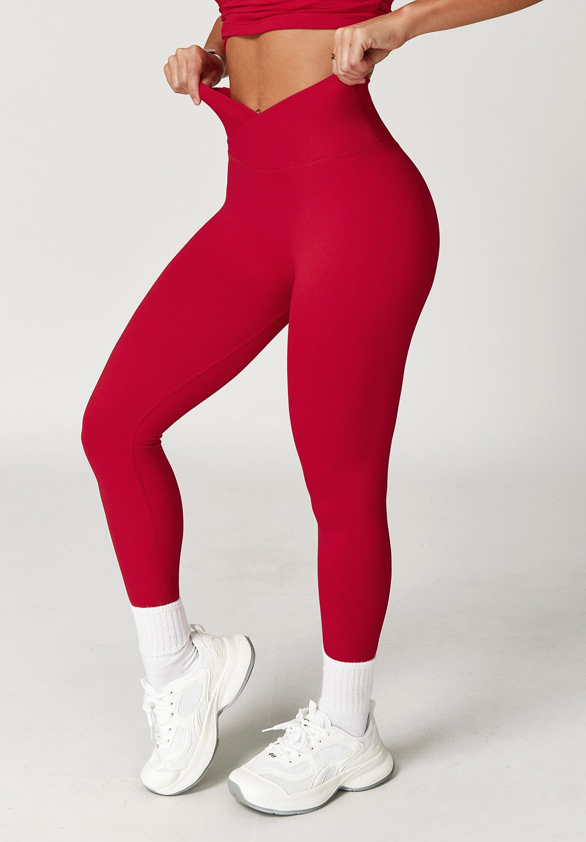 Crossover Sculpted Leggings