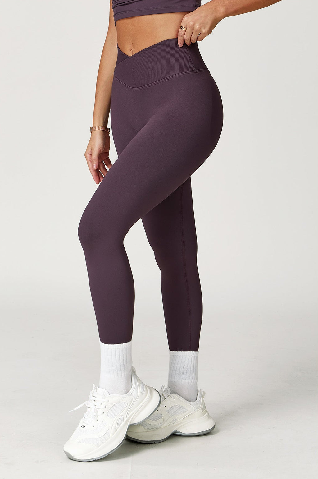 Crossover Sculpted Leggings