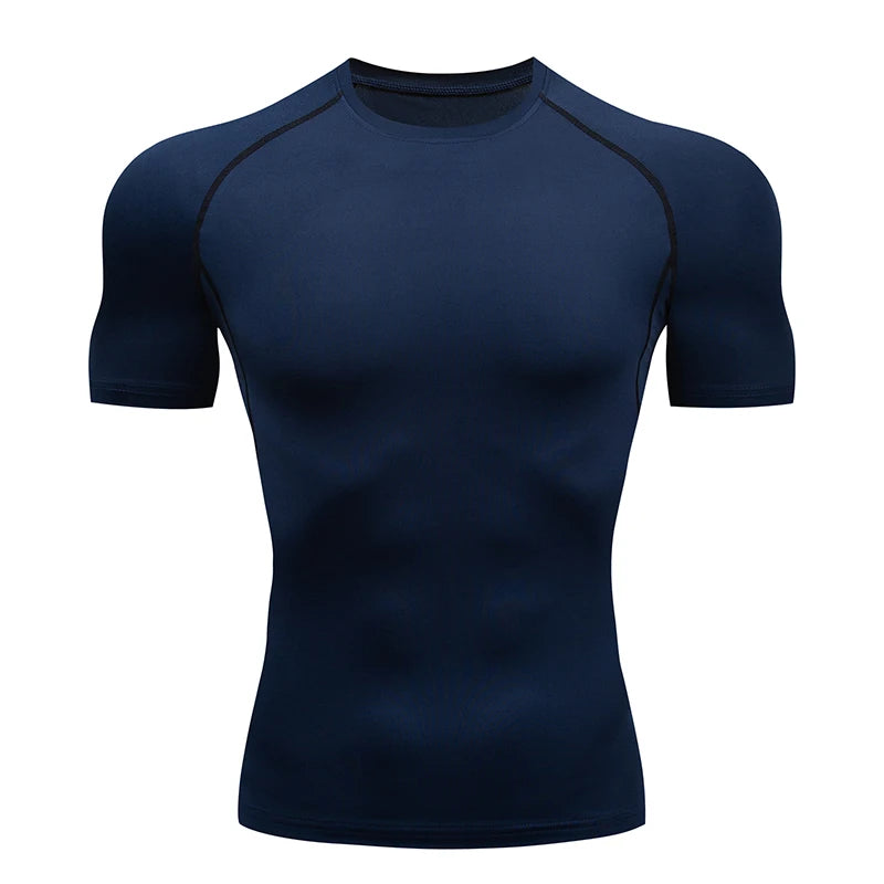 Men's compression shirt short-sleeve