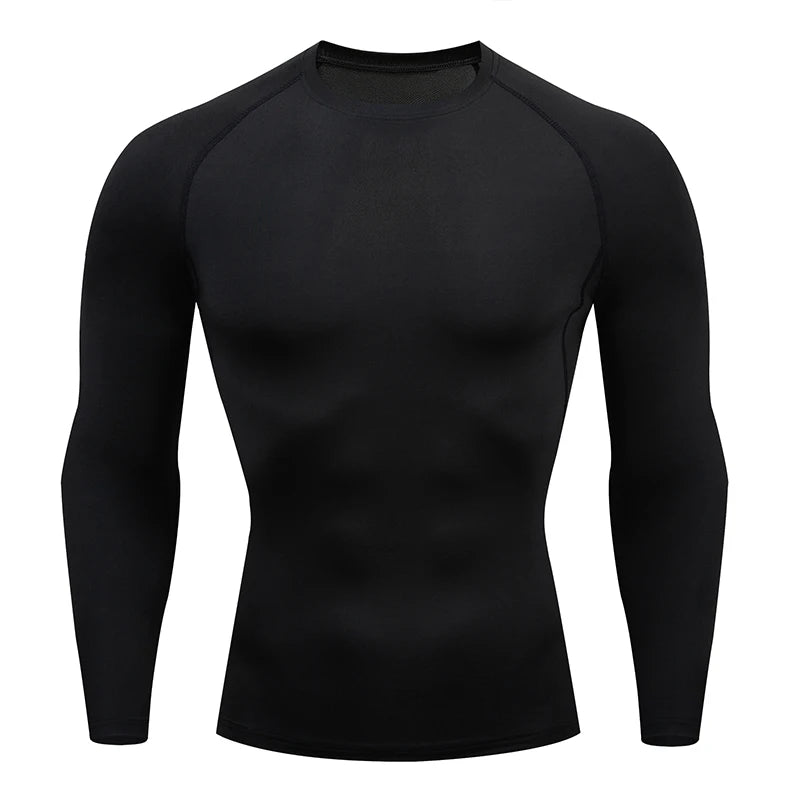 Men's compression shirt long-sleeve