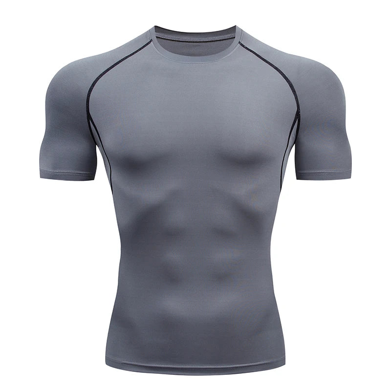 Men's compression shirt short-sleeve