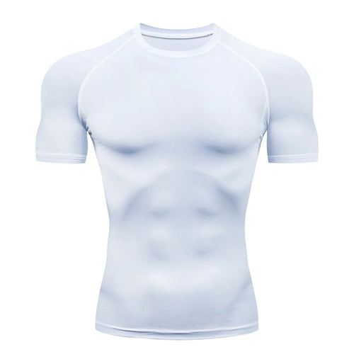 Men's compression shirt short-sleeve